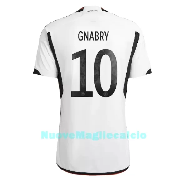 Maglia Germania Serge Gnabry 10 Uomo Primo Mondiali 2022