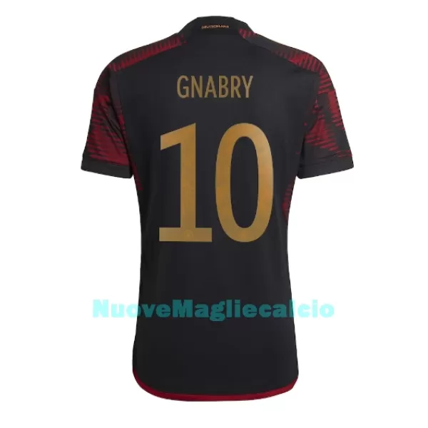 Maglia Germania Serge Gnabry 10 Uomo Secondo Mondiali 2022