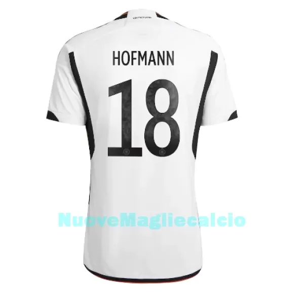 Maglia Germania Jonas Hofmann 18 Uomo Primo Mondiali 2022