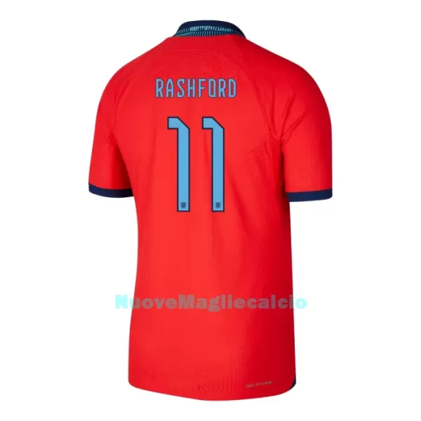 Maglia Inghilterra RASHFORD 11 Uomo Secondo Mondiali 2022