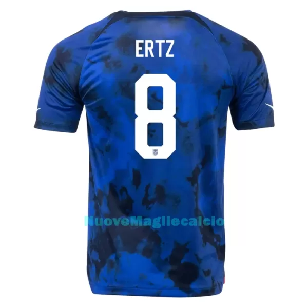 Maglia Stati Uniti ERTZ 8 Uomo Secondo Mondiali 2022