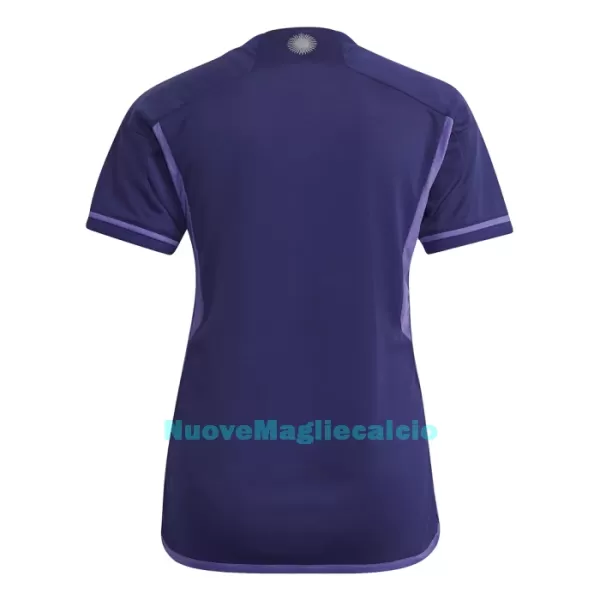 Maglia Argentina 3 Star Donna Secondo Mondiali 2022