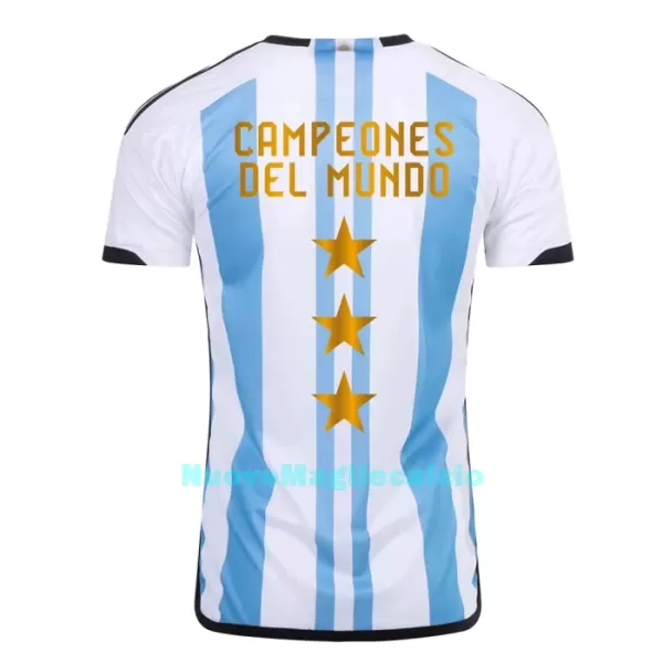 Maglia Champions Argentina 3 Star Uomo Primo Mondiali 2022