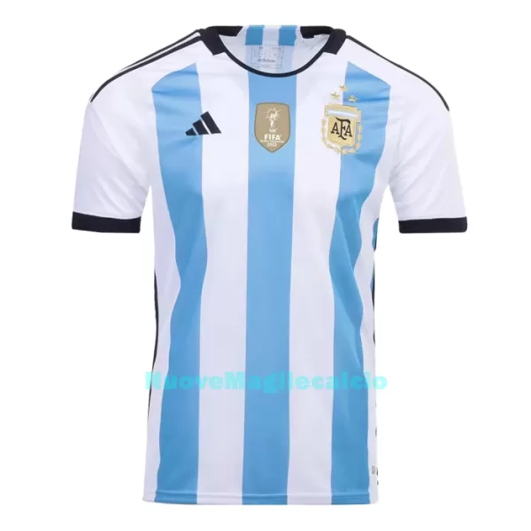 Maglia Champions Argentina 3 Star Uomo Primo Mondiali 2022