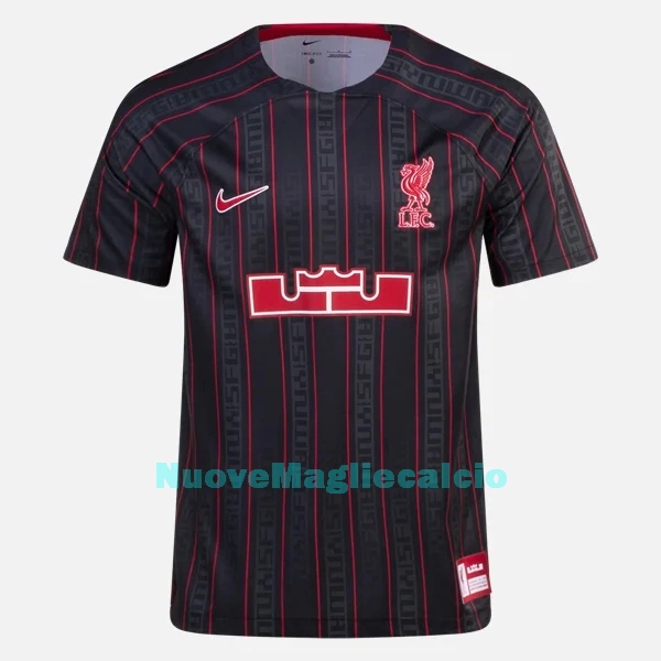 Liverpool X Lebron James Nike Maglia da Allenamento Uomo 2023