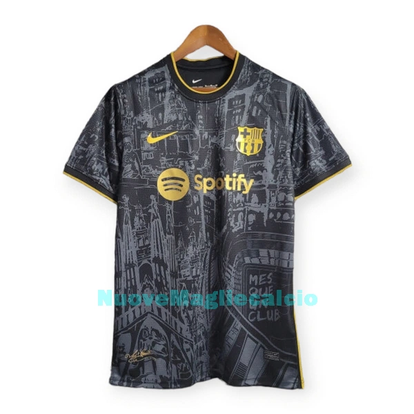 Maglia Barcellona Uomo 2023/24 Nera - Speciale