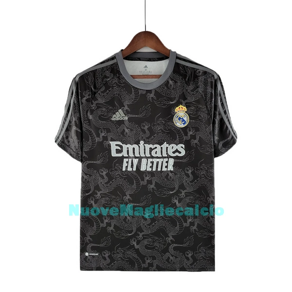 Maglia Real Madrid Uomo 2022-23 Drago Nera - Speciale