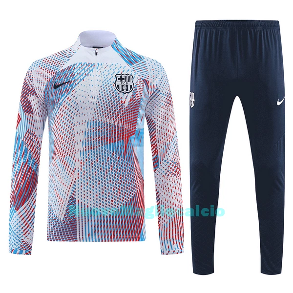 Barcellona Felpe da Allenamento Uomo 1/4-Zip 2022-23