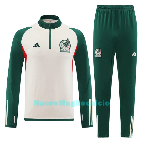 Messico Felpe da Allenamento Uomo 1/4-Zip 2022 Verde