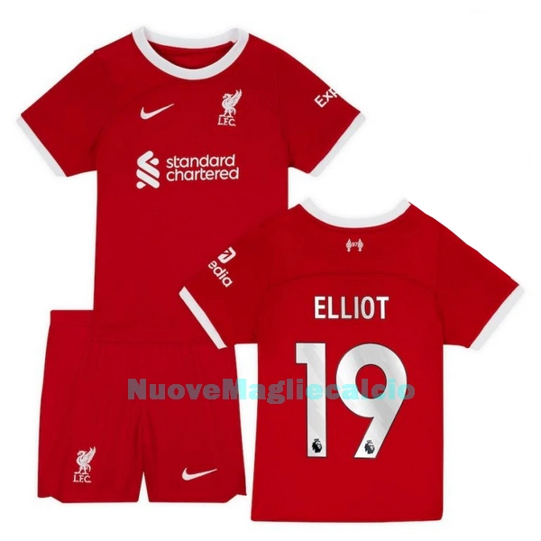 Completo calcio Liverpool Elliot 19 Bambino Primo 2023/24