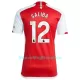 Maglia Arsenal Saliba 12 Uomo Primo 2023/24