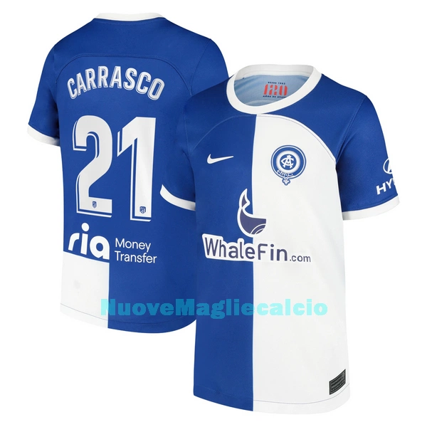 Maglia Atlético Madrid Carrasco 21 Uomo Secondo 2023/24