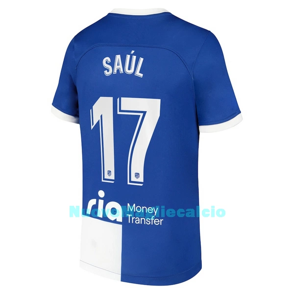 Maglia Atlético Madrid Saul 17 Uomo Secondo 2023/24