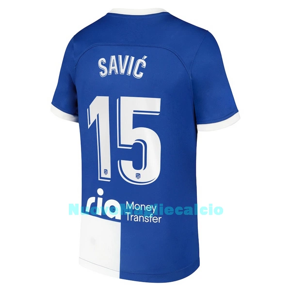 Maglia Atlético Madrid Savic 15 Uomo Secondo 2023/24