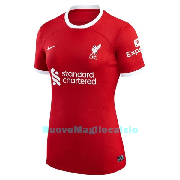 Maglia Liverpool Gakpo 18 Donna Primo 2023/24