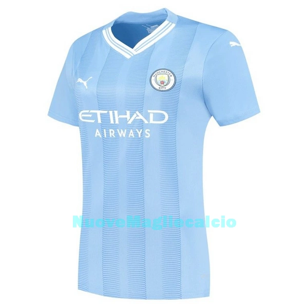 Maglia Manchester City Donna Primo 2023/24