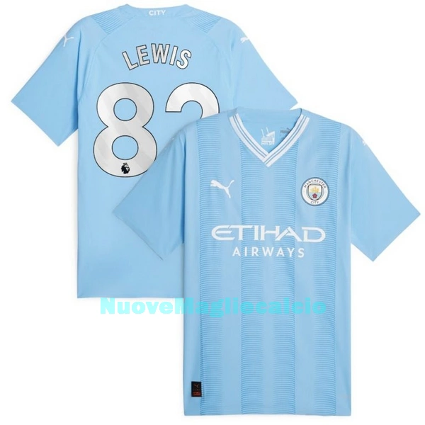 Maglia Manchester City Lewis 82 Uomo Primo 2023/24