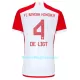 Completo calcio FC Bayern Monaco De Ligt 4 Bambino Primo 2023/24