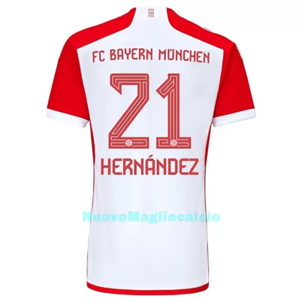 Completo calcio FC Bayern Monaco Lucas Hernandez 21 Bambino Primo 2023/24