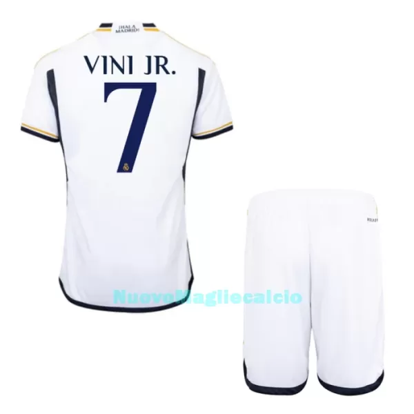 Completo calcio Real Madrid Vini Jr. 7 Bambino Primo 2023/24