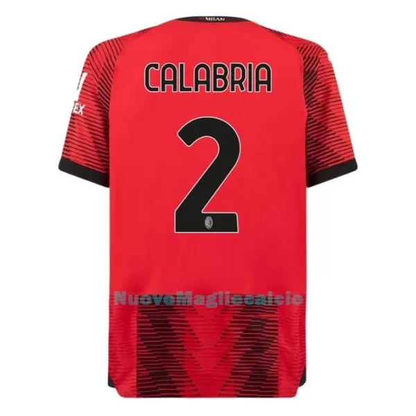 Maglia AC Milan Calabria 2 Uomo Primo 2023/24