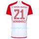 Maglia FC Bayern Monaco Lucas Hernandez 21 Uomo Primo 2023/24