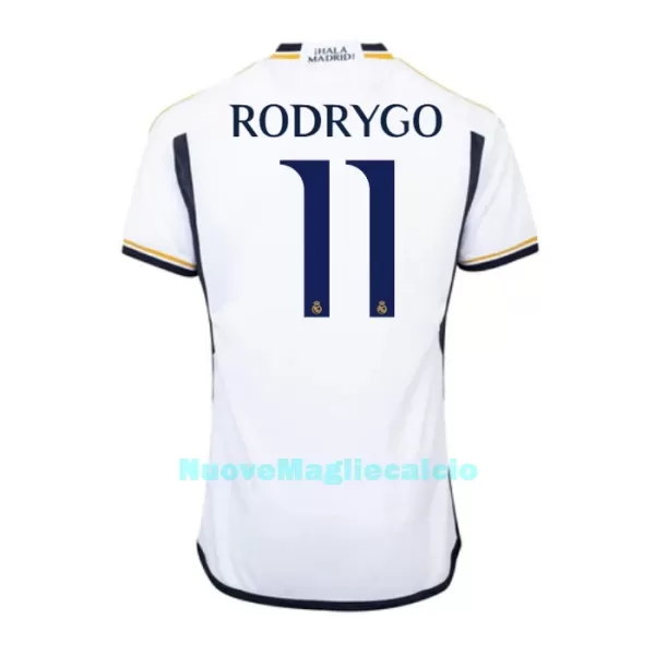 Maglia Real Madrid Rodrygo 11 Uomo Primo 2023/24