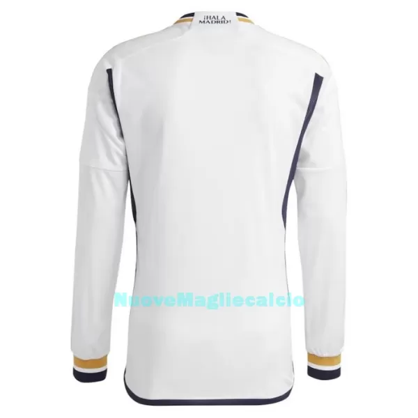 Maglia Real Madrid Uomo Primo 2023/24 Maniche Lunghe