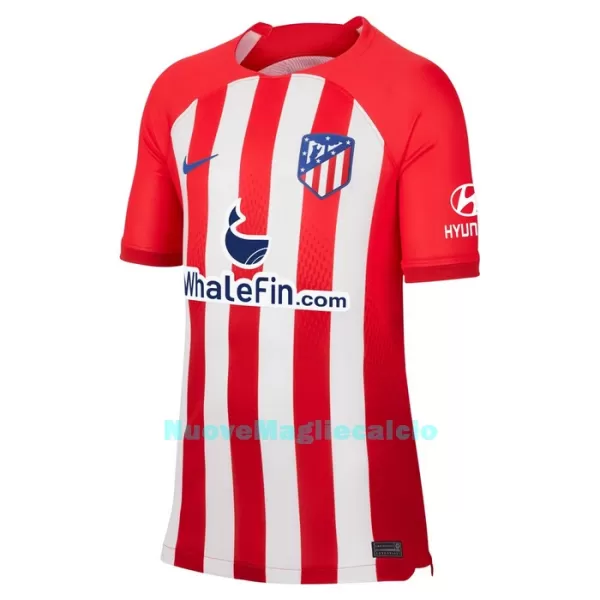 Completo calcio Atlético Madrid Correa 10 Bambino Primo 2023/24