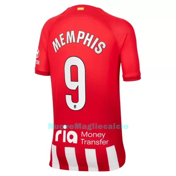 Completo calcio Atlético Madrid Memphis 9 Bambino Primo 2023/24