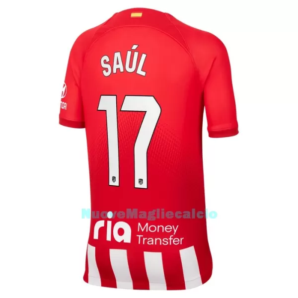 Completo calcio Atlético Madrid Saul 17 Bambino Primo 2023/24