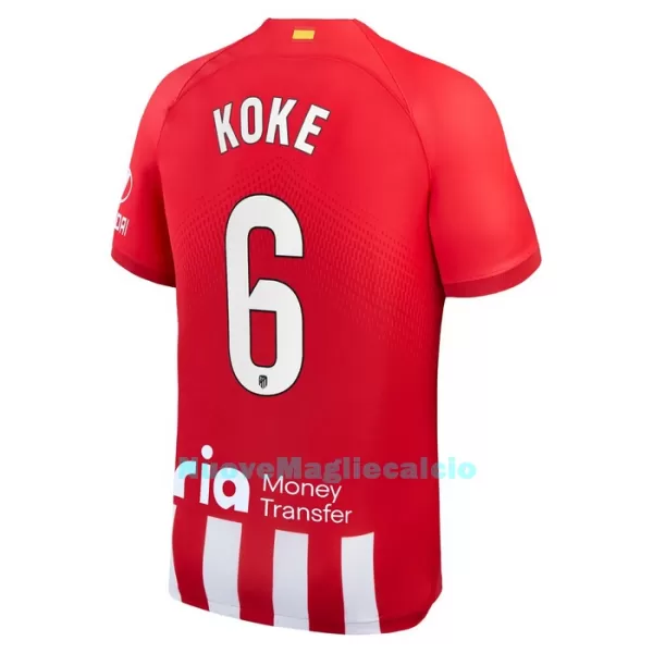 Maglia Atlético Madrid Koke 6 Uomo Primo 2023/24