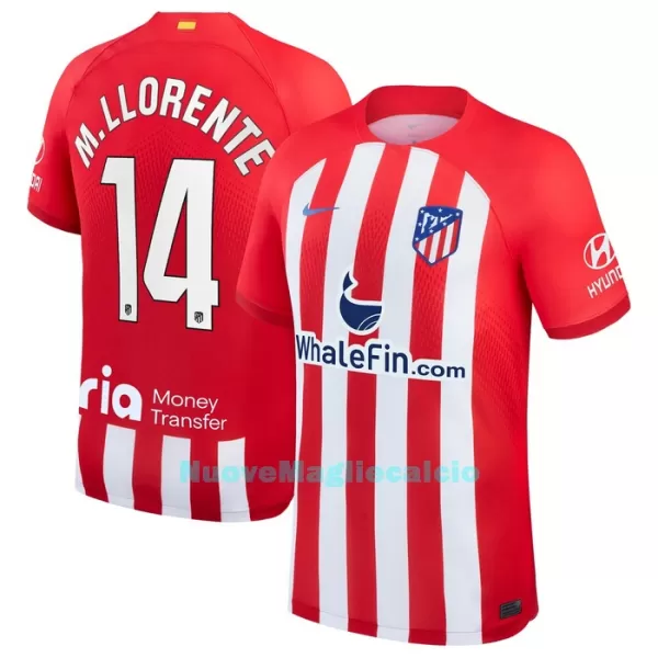 Maglia Atlético Madrid M. Llorente 14 Uomo Primo 2023/24