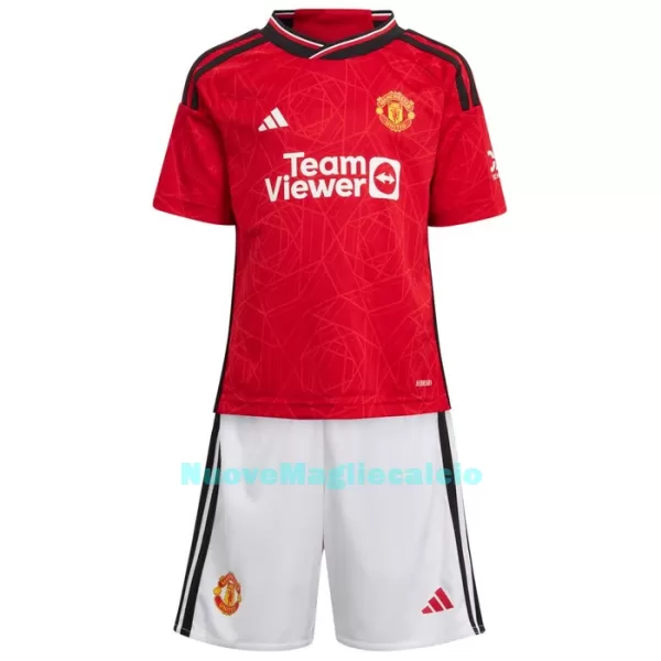 Completo calcio Manchester United Bambino Primo 2023/24