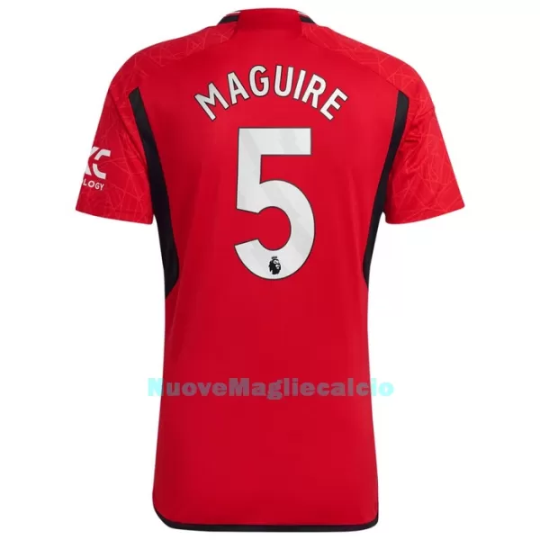 Maglia Manchester United Maguire 5 Uomo Primo 2023/24