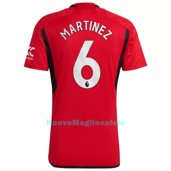 Maglia Manchester United Martinez 6 Uomo Primo 2023/24