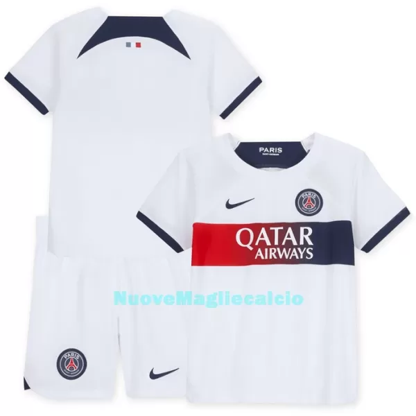 Completo calcio Paris Saint-Germain Bambino Secondo 2023/24