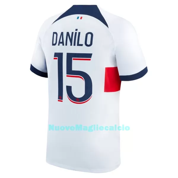 Maglia Paris Saint-Germain Danilo 15 Uomo Secondo 2023/24