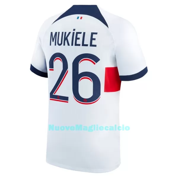 Maglia Paris Saint-Germain Mukiele 26 Uomo Secondo 2023/24