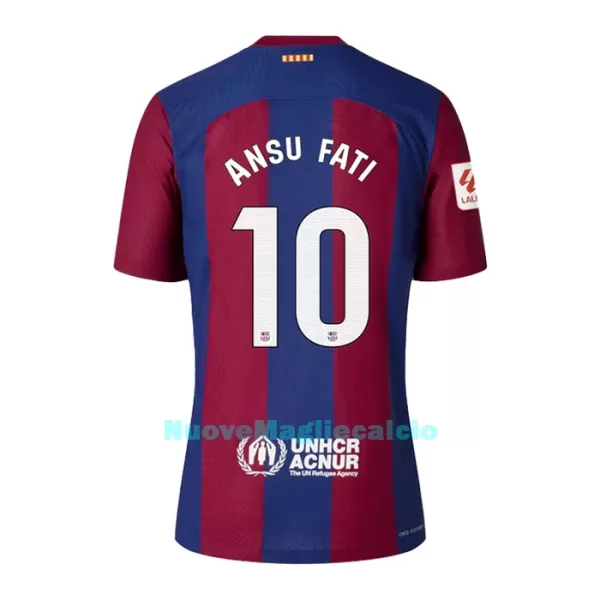 Completo calcio Barcellona Ansu Fati 10 Bambino Primo 2023/24