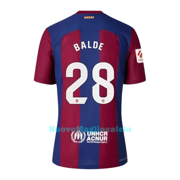 Completo calcio Barcellona Balde 28 Bambino Primo 2023/24