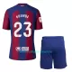 Completo calcio Barcellona Kounde 23 Bambino Primo 2023/24