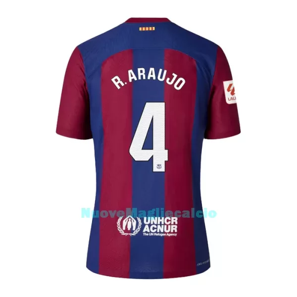 Completo calcio Barcellona R. Araujo 4 Bambino Primo 2023/24