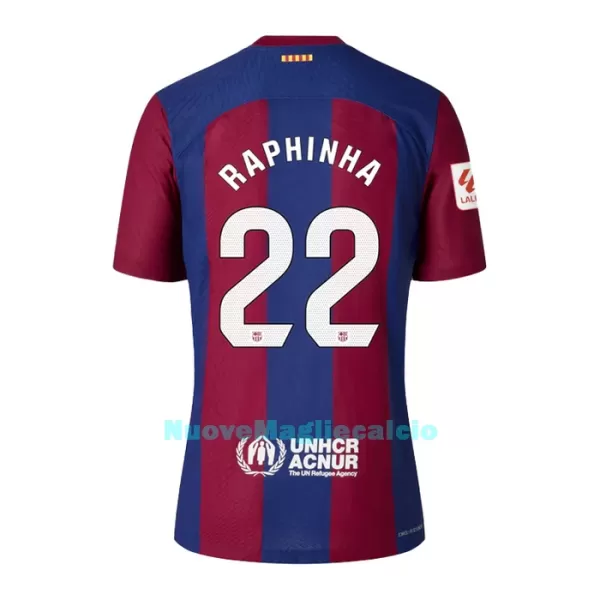 Completo calcio Barcellona Raphinha 22 Bambino Primo 2023/24