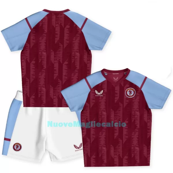 Completo calcio Aston Villa Bambino Primo 2023/24