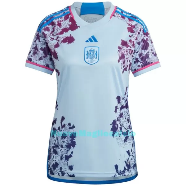 Maglia Spagna World Cup Donna Secondo 2023