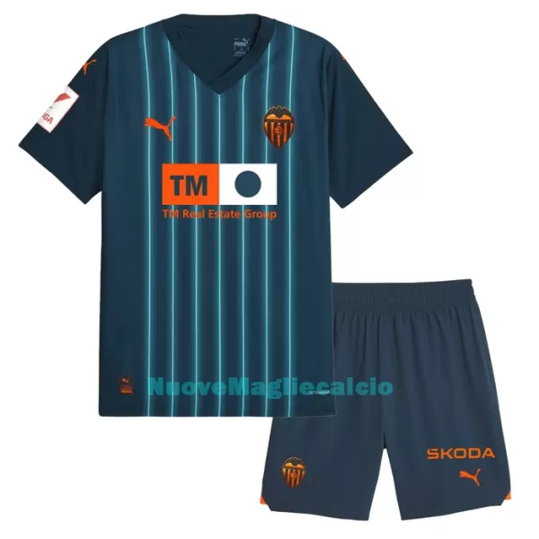 Completo calcio Valencia CF Bambino Secondo 2023/24