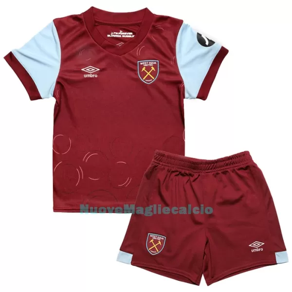 Completo calcio West Ham United Bambino Primo 2023/24