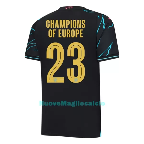 Maglia Manchester City Champions of Europe Uomo 3rd 2023/24