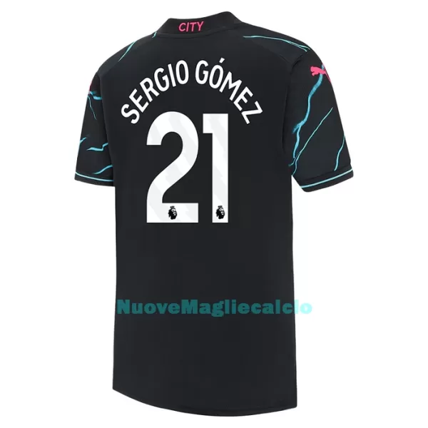 Maglia Manchester City Sergio Gomez 21 Uomo 3rd 2023/24